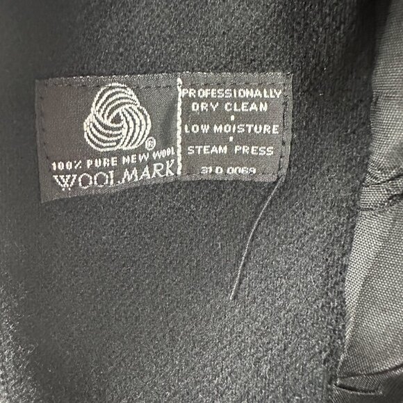 Adolfo Womens Small 100% Wool Blazer Jacket 1-Button Closure Professional Career - Picture 5 of 9